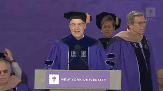 2016 NYU Commencement Honorary Degrees Awarded