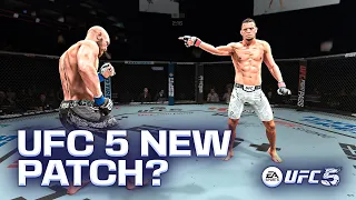 Patch Spoilers For UFC 5 Update (2.0)