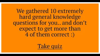 10 general trivia questions mixed up