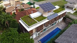 Prêmio de sustentabilidade para casa em Jurerê Internacional