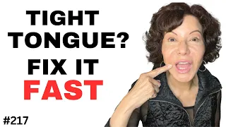 FREE UP Your Singing!  Get Rid of TONGUE TENSION