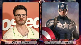 Before and after makeup: Marvel vs DC actors - Part 1