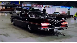 1200HP+ '59 Chevy Impala 632ci Big Block - Start-up & Burnout