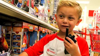 Boy Gets to Work at Target on 5th Birthday
