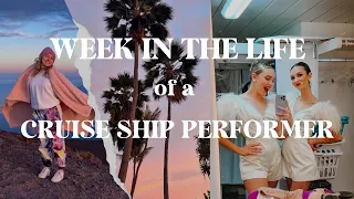 Cruise Ship Crew: Week In The Life  As A Cruise Ship Performer