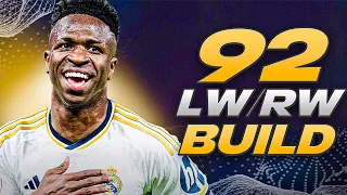 *UPDATED* 92 MAX RATED WINGER (LW/RW) BUILD | EAFC 24 Clubs