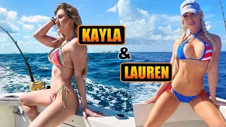 YOU WON'T BELIEVE WHAT'S COMING !! BIKINI GIRLS FISHING | Boat Zone