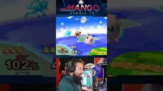 "I can't tell if he is dead or not" - Mang0 vs Zain #shorts