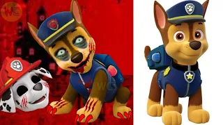 Paw Patrol Horror Version Art 2023 | patrulha canina | bhoot | cartoon | patrulla canina | WC