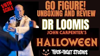 TRICK OR TREAT STUDIOS Dr Loomis Halloween Donald Pleasence 1/6 scale figure unboxing and review