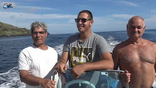 Volta a Ilha Graciosa de Barco Com  Sr. Manuel Antonio Sousa 1ª Parte