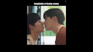 Compilation of ZeeNunew kissing scenes #nunew #zeepruk #zeenunew #thaibl #boyslove #shorts