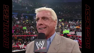 Ric Flair explains his actions | WWE RAW (2002)