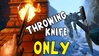 Can You Beat FAR CRY 4 with only Throwing Knives?