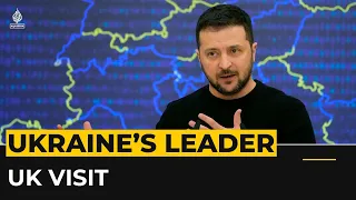 Zelenskyy visits UK on second wartime overseas trip