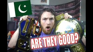 CUSTOM PAKISTAN WWE REPLICA BELTS?! HONEST REVIEW