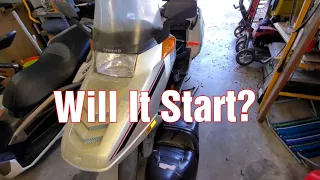 Will It Run? Barn Find 250cc Scooter Sitting For 10 Years CFMoto Fashion Honda Helix