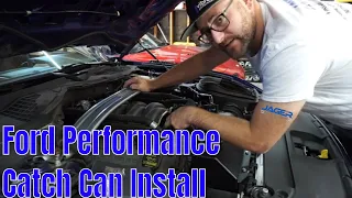 S550 Mustang Ford Performance Catch Can Install