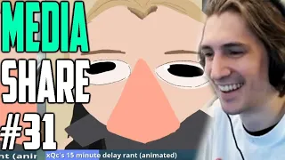 XQC MEDIA SHARE #31 - Reacting to Viewer Suggested Videos