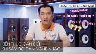 Chia sẻ cách chọn loa nghe nhạc tốt nhất ! Phù hợp nhất cho bạn: Thiên Vũ Audio