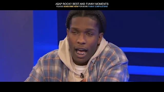 A$AP Rocky Funny and Best Moments - Funny Videos