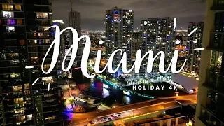 Miami, Florida Holiday 4K DJI Drone Aerial Relaxation Film | Chill Music