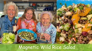 Magnetic Wild Rice Salad: perfect for the Holidays or any day!