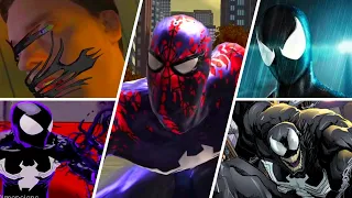 Symbiotes Possessing Spiderman Evolution in Games 2005-2021