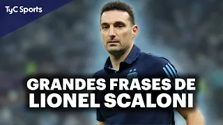 LAS MEJORES FRASES DE LIONEL SCALONI COMO DT DE LA SELECCIÓN ARGENTINA ⚽🔥