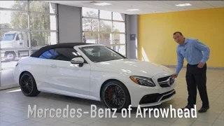 Opening the 2017 Mercedes-Benz C-Class AMG C 63 S from Mercedes Benz of Arrowhead
