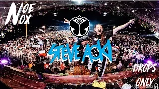 Steve Aoki Drops Only - Tomorrowland 2017 (Weekend 1) | NoeNox