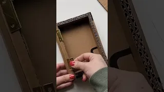 DIY  🥰 BOOK BOX made from cardboard | Cardboard crafts