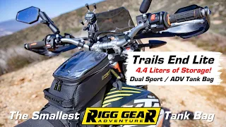 Nelson Rigg Trails End Lite Tank Bag Review by Rigg Gear Adventure | New for 2022