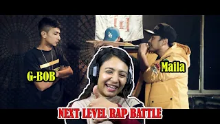 Reacting on G-BOB V/S MAILA Rap Battle || ANTF