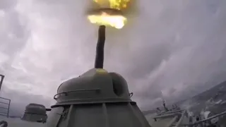 Адский звук скорострельной корабельной пушки АК-630