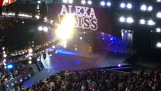 WWE No Mercy 2017 Sasha Banks and Alexa Bliss live entrances