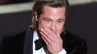 Brad Pitt Gets Emotional During Heartfelt Oscars Speech