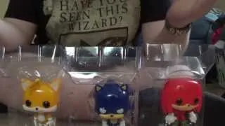 Sonic The Hedgehog Pop Vinyl Funko Figures Unboxing/Review