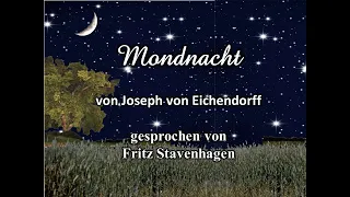 Mondnacht - Joseph von Eichendorff / Fritz Stavenhagen