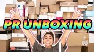 MY BIGGEST PR UNBOXING HAUL EVER *not clickbait* | Roxette Arisa