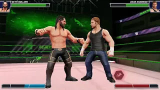 WWE Mayhem - Seth Rollins vs Dean Ambrose - GAMEPLAY