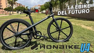 Esta BICICLETA ELÉCTRICA viene del FUTURO?  Honbike Uni4 Bicicleta Eléctrica Legal SIN MANTENIMIENTO