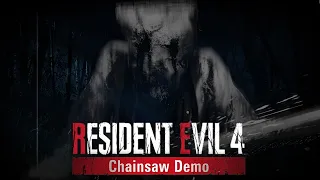 Resident Evil 4: Remake. Chainsaw Demo. Режим "Безумие". Прохождение. [Без урона. Без комментариев]