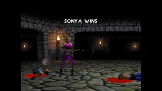 Mortal Kombat Gold Playthrough - SEGA Dreamcast - Sonya Blade's Rise to Greatness