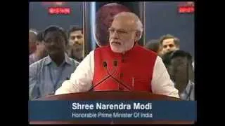 [PM Narendra Modi] 'Mangalyaan' Successfully Enters Martian Orbit, India Makes History