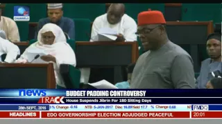 Budget Padding Controversy: House Suspends Jibrin For 180 Sitting Days