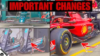 New Ferrari Floor And Front Wing Upgrades! All Japan Gp Upgrades