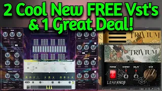 New FREE VSTs & Deal - Bogren Digital, Ujam, Quiet Music (DreamWaves, Ampknob Trivium, Usynth Drive)