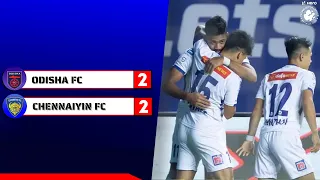 Odisha FC vs Chennaiyin FC | ISL 2021-22 | Match Report