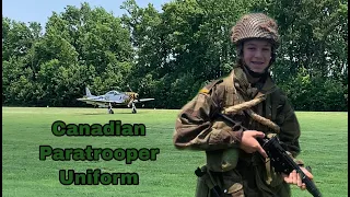 Dressing as a WW2 Canadian Paratrooper